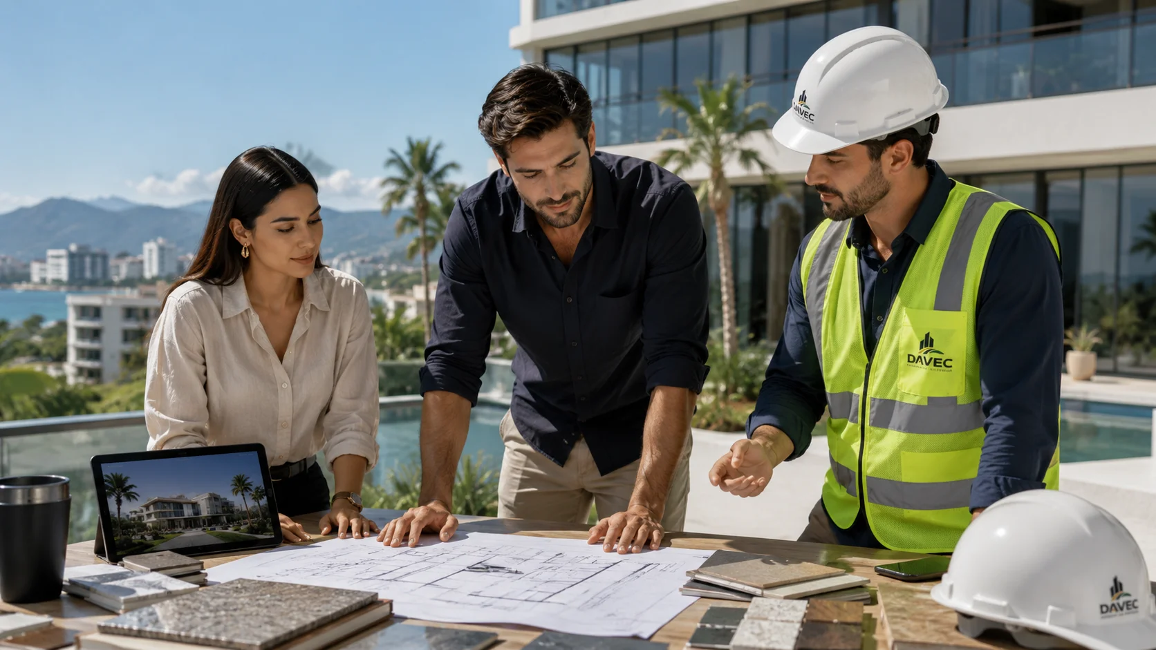 Equipo DAVEC en diseño, construcción y gerencia de obra